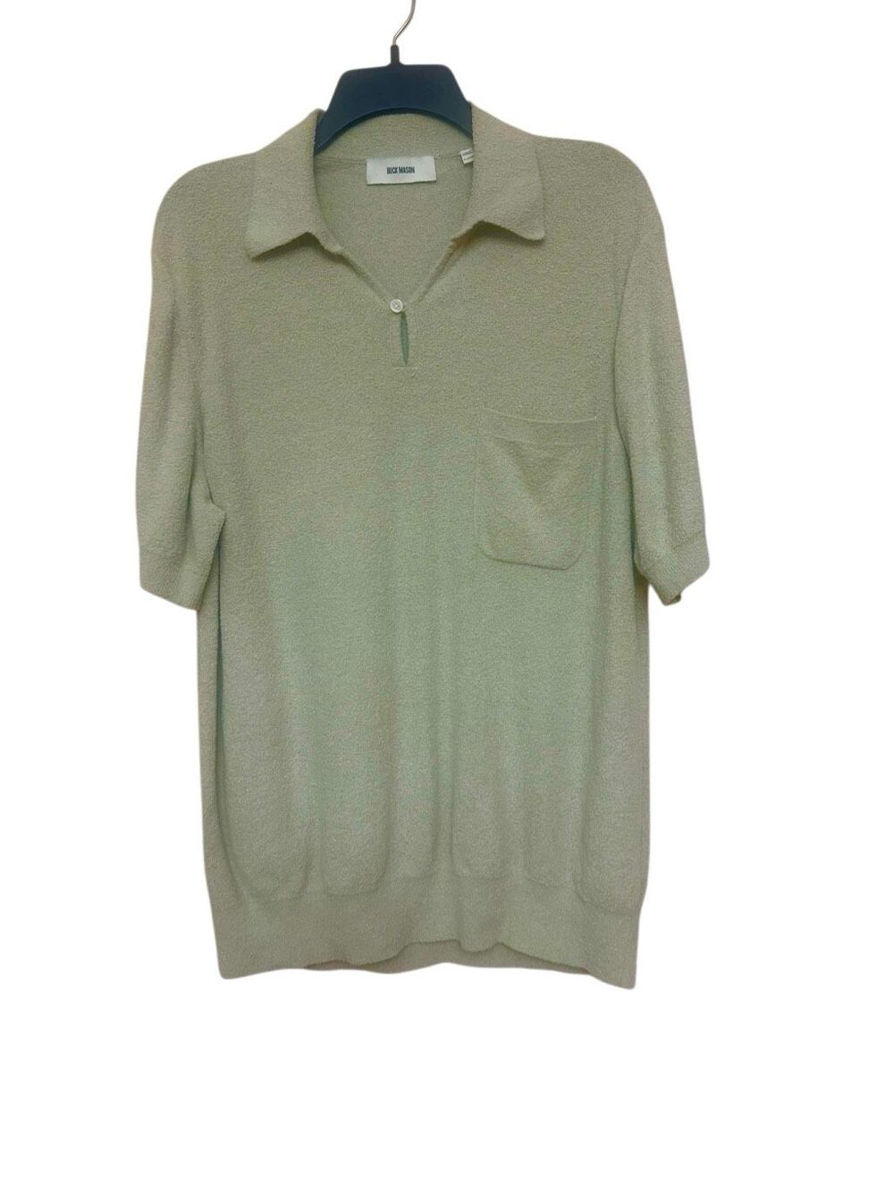 Buck Mason Cotton Loop Terry Polo size XL